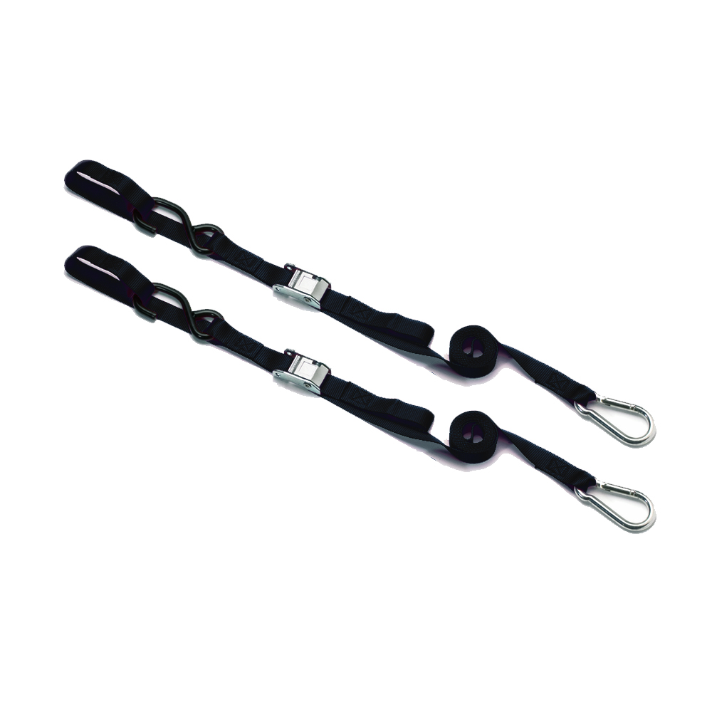 TIEDOWN 1 X SNAPHOOK, 1 X XTRALOOP - BLACK
